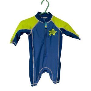 Sun Smarties One Step Ahead Boys Infant Baby Sz 6 Months Long Sleeve 1 Piece Swi